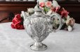 画像12: シルバープレート　ヴィクトリアン　ネオクラシカルスタイル　お花のガーランド　ティー＆コーヒーセット