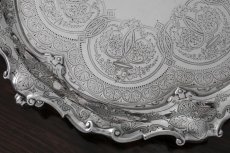 画像3: 純銀製（925）　1892年　美彫　バーナード　手彫り　サルヴァ  (3)