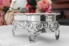 画像7: 純銀製（925）1909年 希少 アールヌーボー　お花のポプリケース (7)