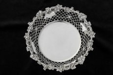 画像5: 純銀製（925）1919年　葡萄の鋳金細工　透かし細工のバスケット (5)