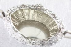 画像12: 純銀製（925）1900年　透かしの縁取り　ロココ風スクロール装飾　ティー3点セット (12)