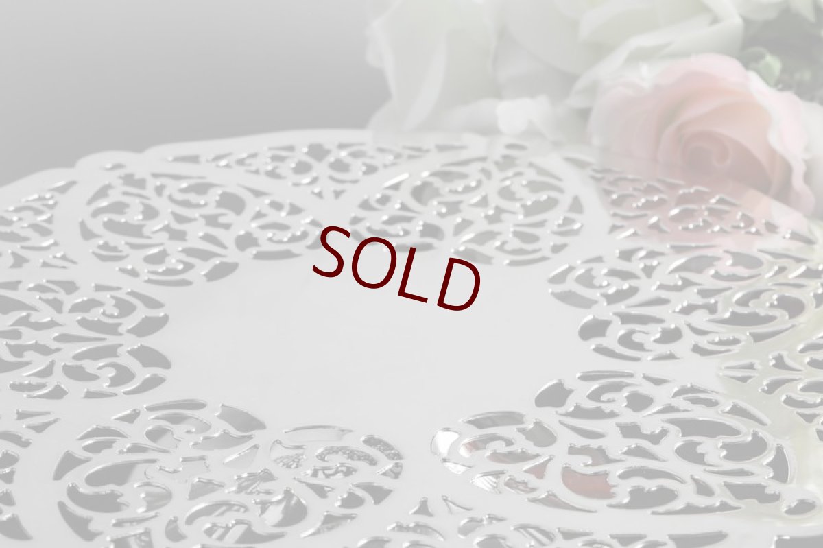 画像5: シルバープレート製　マッピン＆ウェッブ　ヴィンテージ透かし細工　ケーキスタンド (5)