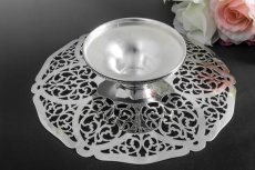 画像6: シルバープレート製　マッピン＆ウェッブ　ヴィンテージ透かし細工　ケーキスタンド (6)