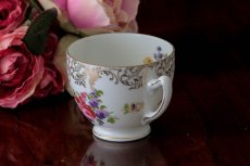 画像6: １９３０年代　チェコ製　手描き　ブーケと金彩のトリオセット１ (6)