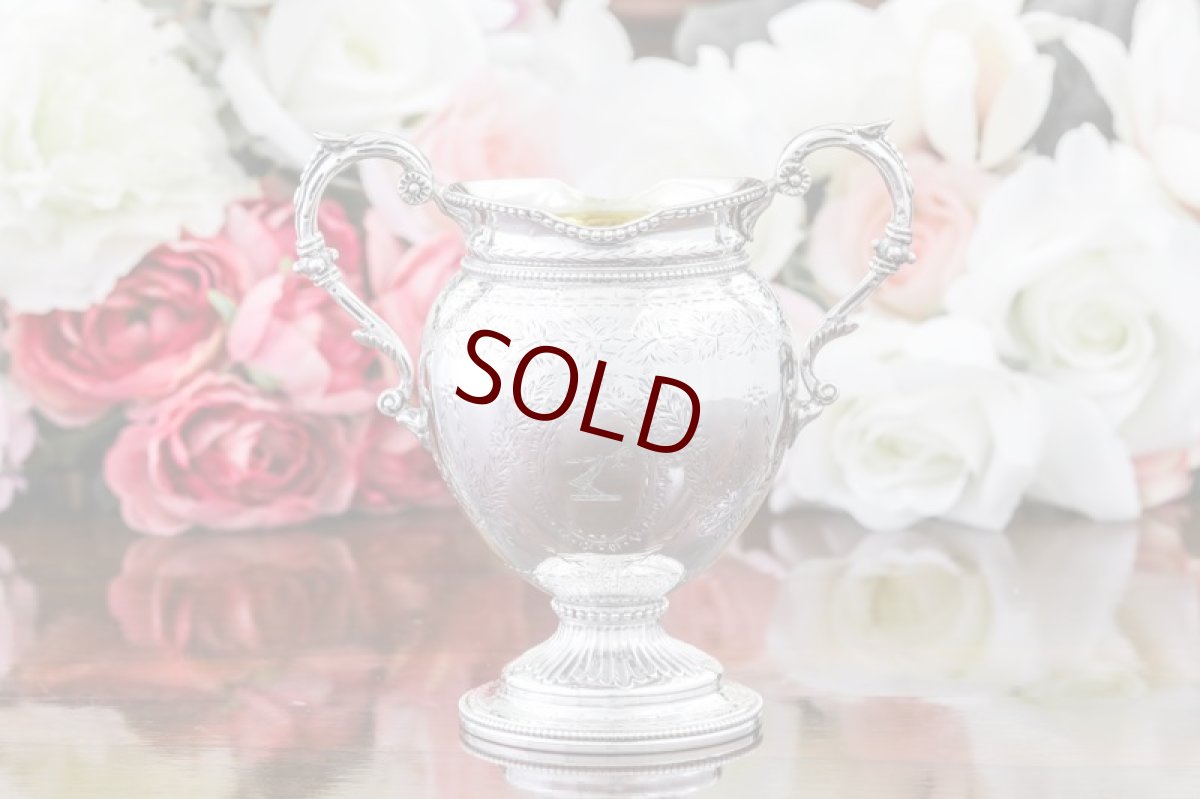 画像12: 純銀製（925）1873年　ネオクラシックスタイル　バチェラーサイズ　ティーセット (12)