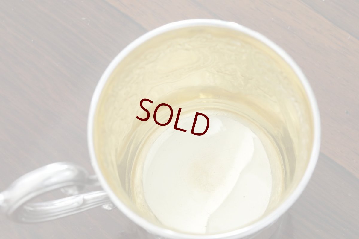 画像4: 純銀製（925）1870年 バーナード作　チャイルドマグ (4)