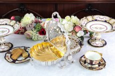 画像14: シルバープレート製　ヴィクトリアン　シェル型　美透かし細工　ビスケットウォーマー  (14)