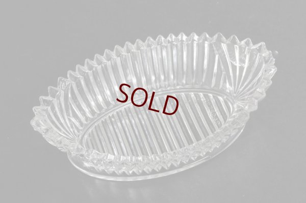 画像6: シルバープレート製 1887年　グラスジャムディッシュ