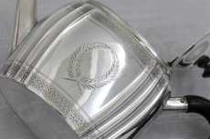 画像6: 純銀製(925) 1880年 アンティークシルバー ハンドメイド バチェラーサイズ ティーポット (6)