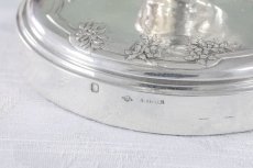 画像14: 純銀製(950) フランス製　ファーストミネルヴァ　ペア　薔薇のガーランド　キャンデラ―ブラー (14)