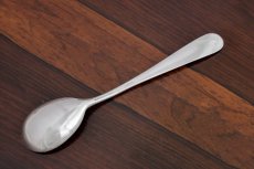 画像9: 純銀製(925)アメリカンC.1930 薔薇とお花の打ち出し　ジャムポット＆スプーン (9)