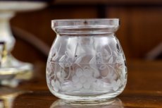 画像5: 純銀製(925)アメリカンC.1930 薔薇とお花の打ち出し　ジャムポット＆スプーン (5)