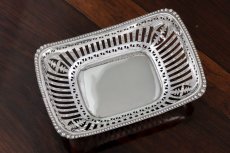 画像6: 純銀製(925) 1920年　センターピース　ボンボンディッシュ　セット (6)