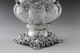 画像4: 純銀製（925）1901年 特級 ウェッブスタイル インタリオ エングレービング クリスタルグラス シャンパン クーラー 