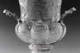 画像5: 純銀製（925）1901年 特級 ウェッブスタイル インタリオ エングレービング クリスタルグラス シャンパン クーラー 