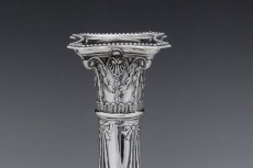 画像8: 純銀製(925) マッピン＆ウェッブ リボンガーランド　ペア　キャンドルスタンド (8)