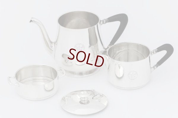 画像2: 純銀製(925)　1920年代ごろ カルティエ　旅行用スタッキングティーセット