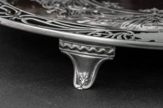 画像4: 純銀製(925)1906年アールヌーボースタイル　21cm　スモールサルヴァ (4)