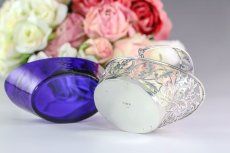 画像7: 純銀製(925) 1908年　葉模様の透かし細工　ボンボンバスケット (7)