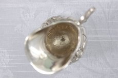 画像9: 純銀製(835)　ドイツ製　ロココスタイル バチェラーサイズ　シュガーポット＆クリームジャグ (9)