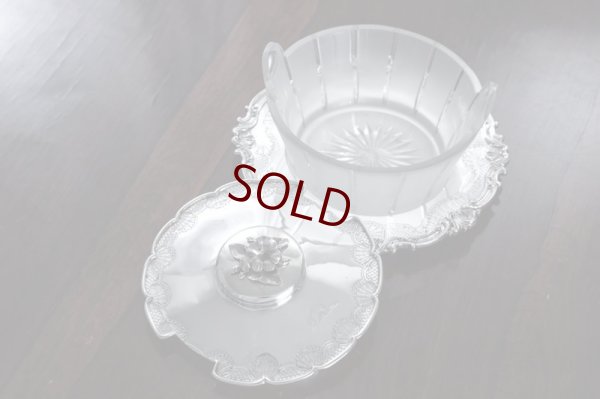 画像5: 純銀製(925) 1838年　ヴィクトリア時代初期　お花の摘み、貝のモチーフ バターディッシュ