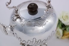 画像3: シルバープレート製1903年　エルキントン作　バチェラーサイズ　ティーケトル (3)