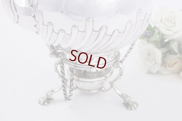 画像4: シルバープレート製1903年　エルキントン作　バチェラーサイズ　ティーケトル