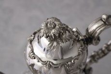 画像8: 純銀製(925) 1863年 バーナード　特級 ヴィクトリアンロココ/ ルイスタイル　ティー&コーヒーセット (8)