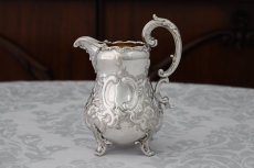 画像17: 純銀製(925) 1863年 バーナード　特級 ヴィクトリアンロココ/ ルイスタイル　ティー&コーヒーセット (17)