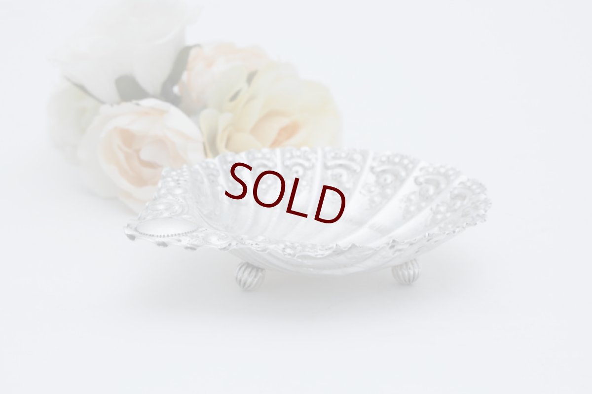 画像3: 純銀製(925) 1897年 Atkin Brothers ロココスタイル  シェル型ディッシュ スモールサイズ (3)