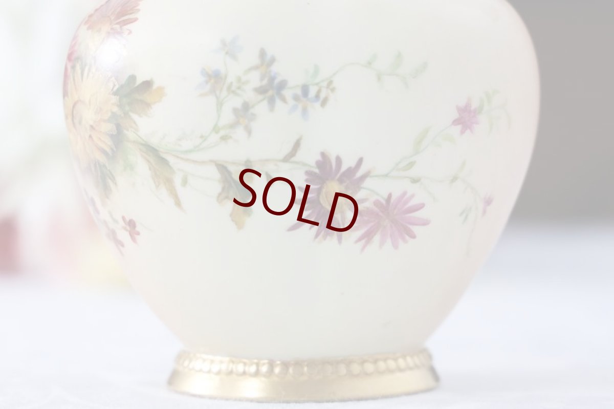 画像6: 1888年　ロイヤルウースター　アイボリーブラッシュ　ティーキャディー (6)