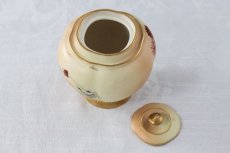 画像9: 1888年　ロイヤルウースター　アイボリーブラッシュ　ティーキャディー (9)