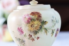 画像5: 1888年　ロイヤルウースター　アイボリーブラッシュ　ティーキャディー (5)