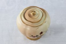 画像8: 1888年　ロイヤルウースター　アイボリーブラッシュ　ティーキャディー (8)