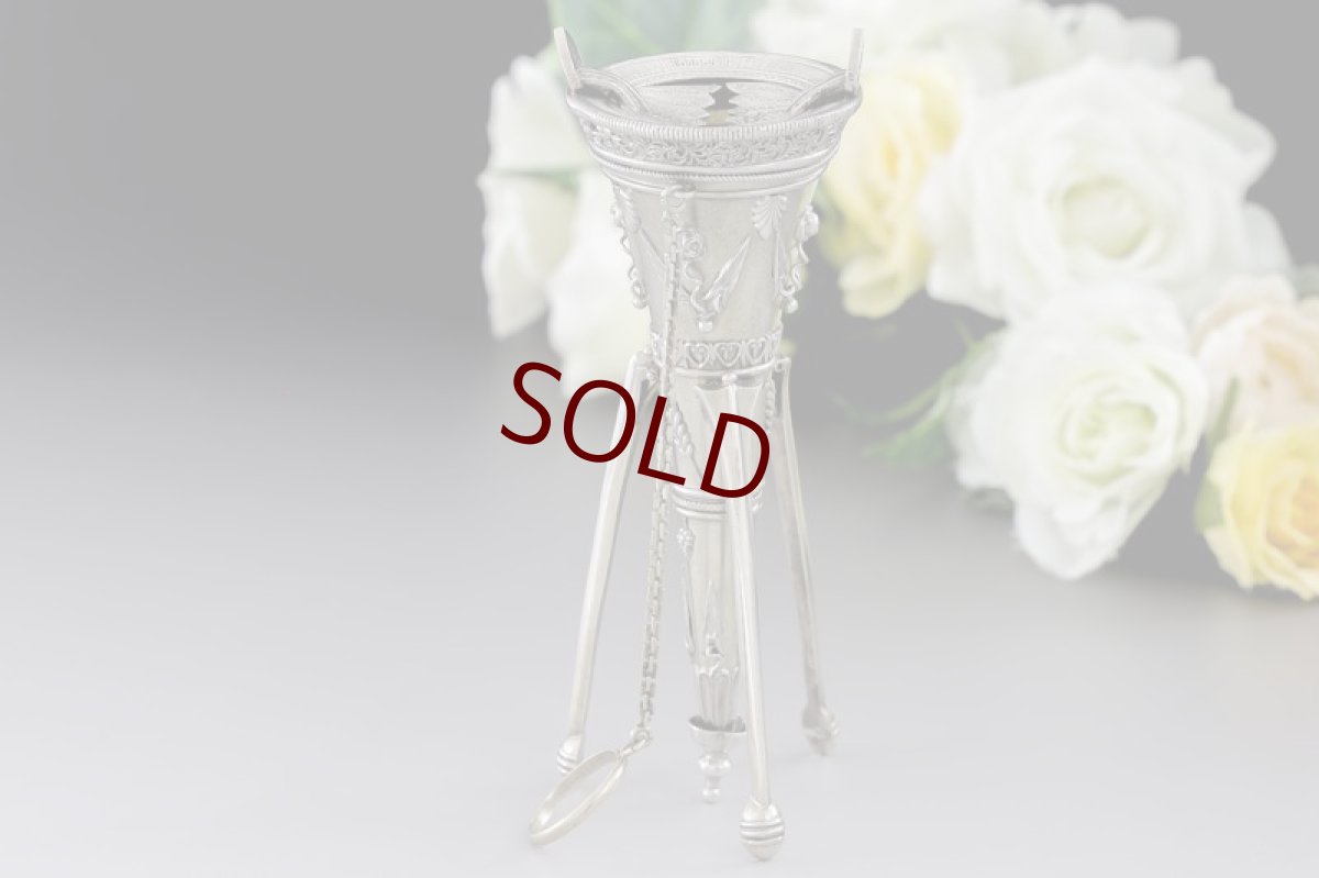 画像3: 純銀製(925) 1880年 特級　希少　ポジーホルダー (3)