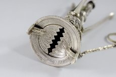 画像7: 純銀製(925) 1880年 特級　希少　ポジーホルダー (7)