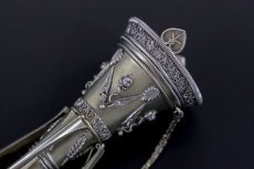 画像8: 純銀製(925) 1880年 特級　希少　ポジーホルダー (8)