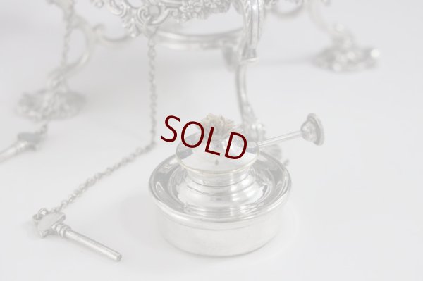 画像11: シルバープレート製　ヴィクトリアン　ロココ　バチェラーサイズ　ティーケトル