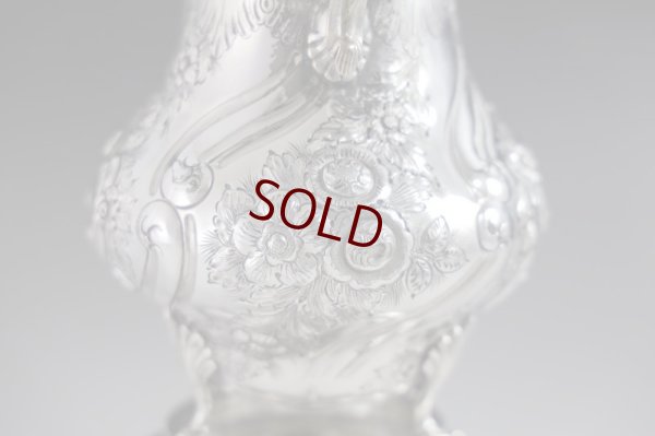 画像7: シルバープレート製　ヴィクトリアン　ロココ　バチェラーサイズ　ティーケトル