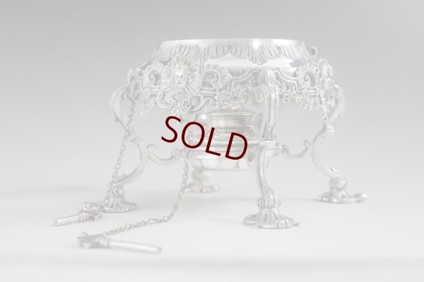 画像10: シルバープレート製　ヴィクトリアン　ロココ　バチェラーサイズ　ティーケトル