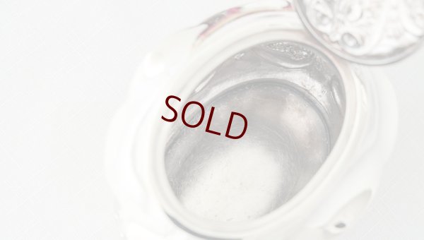 画像8: 純銀製(925)1896年　ロココスタイル　ハンドチェイスド　バチェラーサイズ　ティーポット