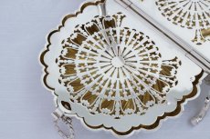 画像10: シルバープレート製　ヴィクトリアン　シェル型　美透かし細工　ビスケットウォーマー  (10)