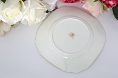 画像9: ロイヤルアルバート　ヴィンテージ 金彩　手描き　ケーキ皿　4枚セット (9)