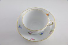 画像8: 未使用　正規　マイセン　ちらし小花　カップアンドソーサー (8)