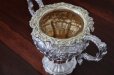 画像11: 純銀製（925）1833年 特級　ジョージアン　お花とスクロールのチェイシング　ティー＆コーヒー4点セット