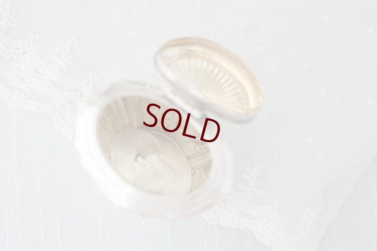 画像7: 純銀製(925) 1905年 アンティークシルバー ロココスタイル ティーキャディー (7)