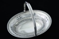 画像7: 純銀製(925)アンティークシルバー 1909年 マッピン＆ウェッブ　ボンボンバスケット　 (7)