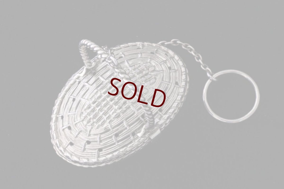 画像2: 純銀製(925)　ビンテージシルバー　アメリカン　バスケット型ティーインフューザー　 (2)