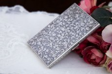 画像7: 純銀製(800)　ドイツ製　手彫りスクロール装飾　シガレットケース (7)