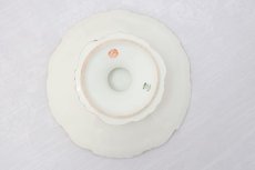 画像9: リモージュ　 1891年 - 1914年 Alfred Lanternier 金彩手描き すみれの花の低ケーキスタンド ペアセット その1　 (9)